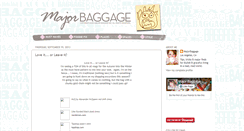 Desktop Screenshot of majorbaggage.com
